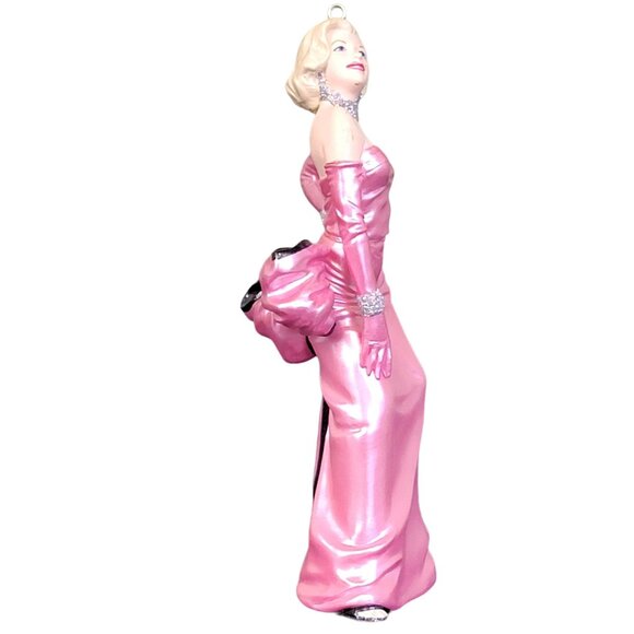 Hallmark Marilyn Monroe 1997 Vintage Keepsake Ornament Pink Gown Christmas Tree - Picture 7 of 13